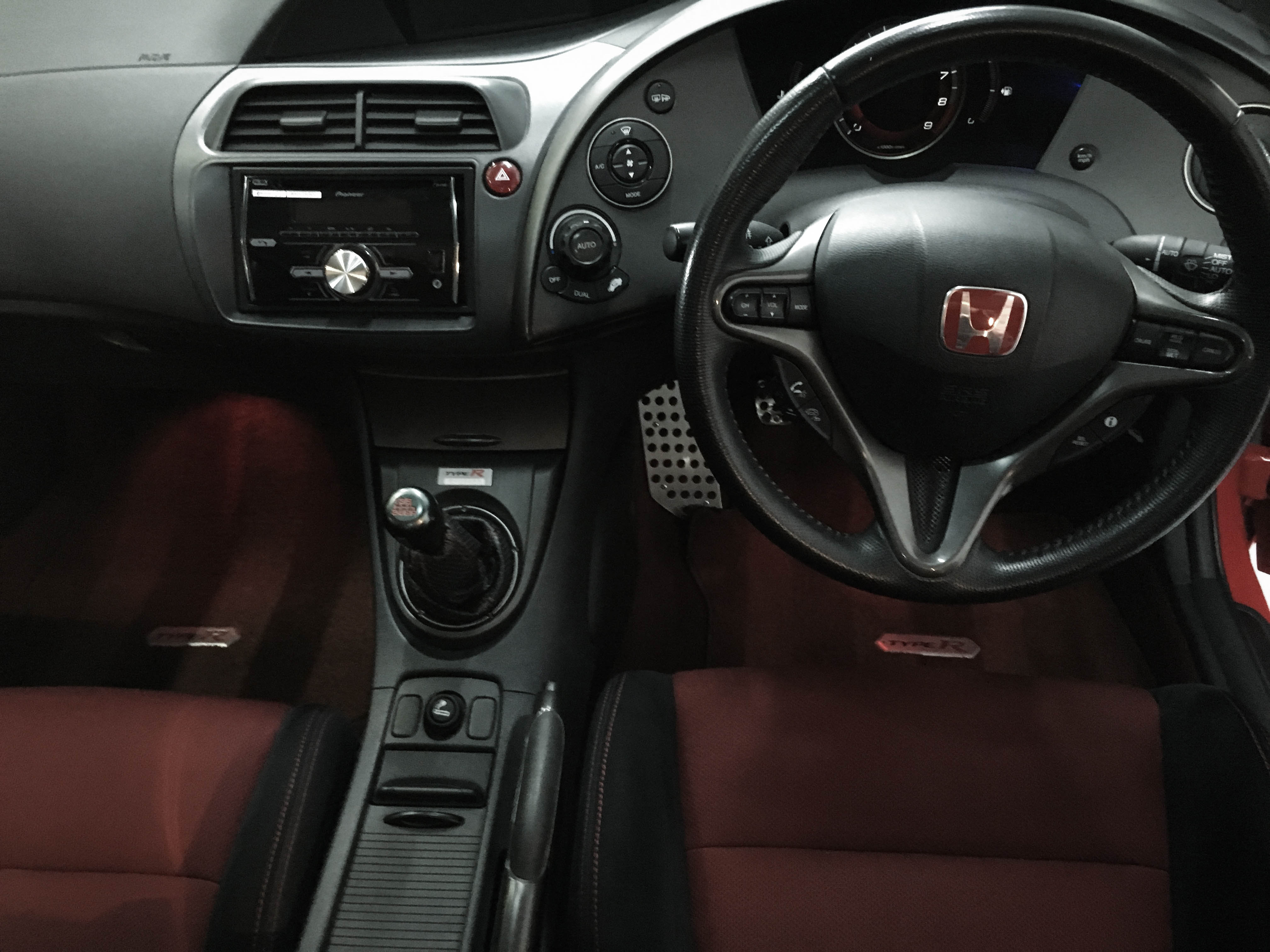 Honda Civic TypeR – Interior